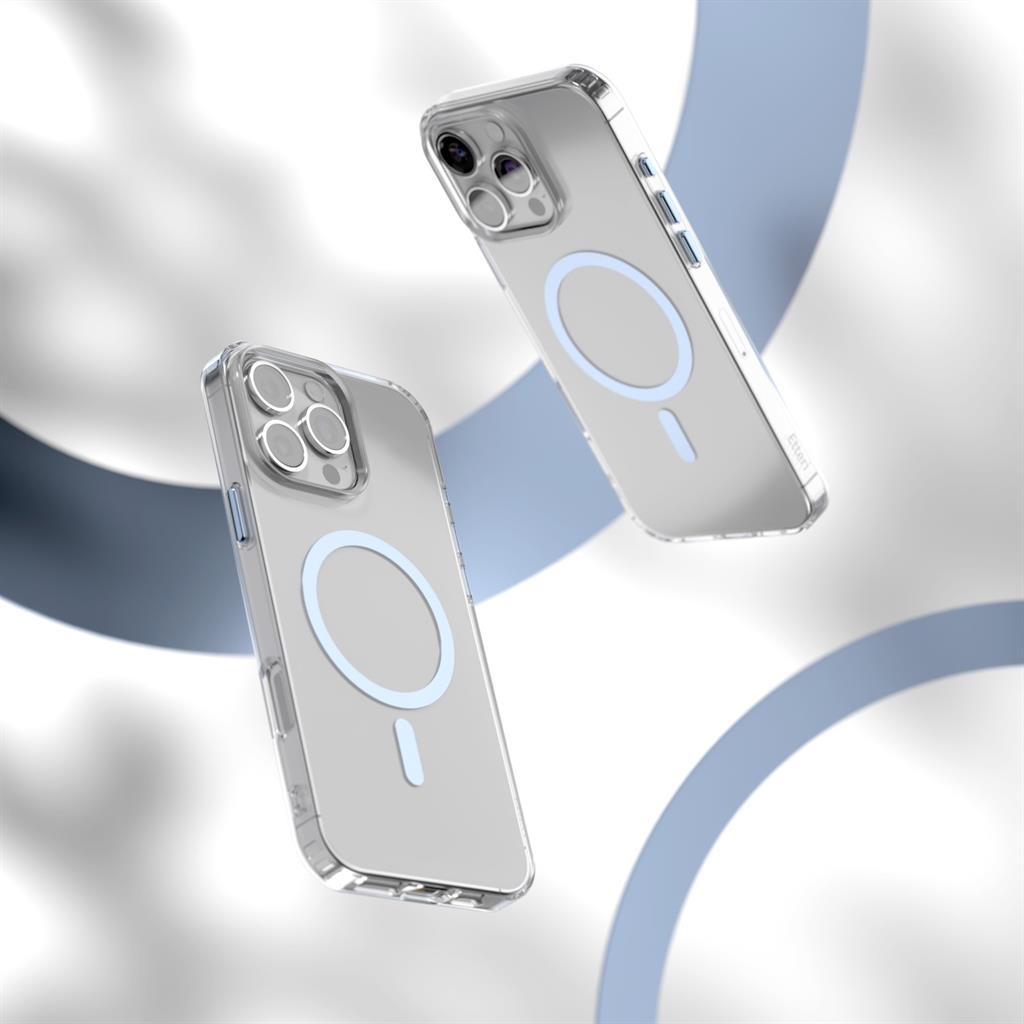 Apple iPhone 16 Pro Max Etteri Color magsafe hátlap tok (Kék) 2