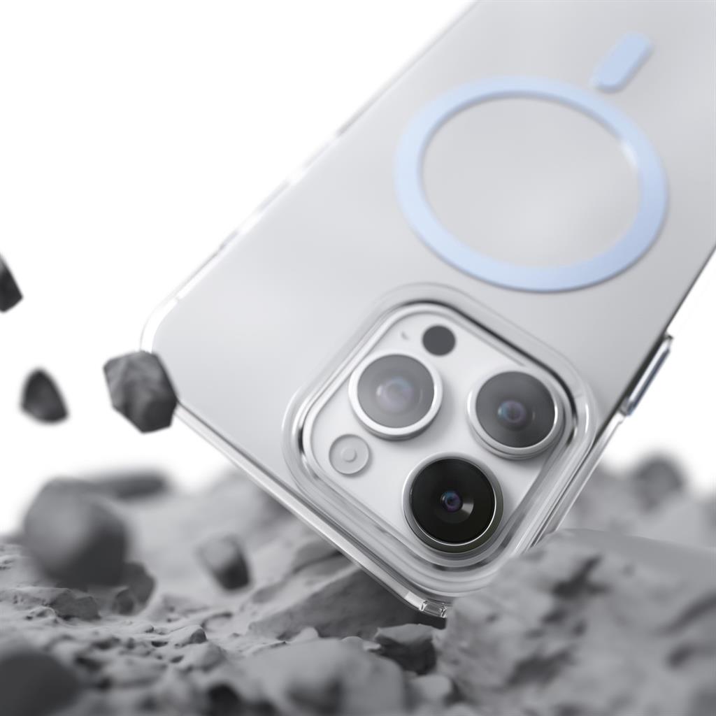 Apple iPhone 16 Pro Max Etteri Color magsafe hátlap tok (Kék) 4