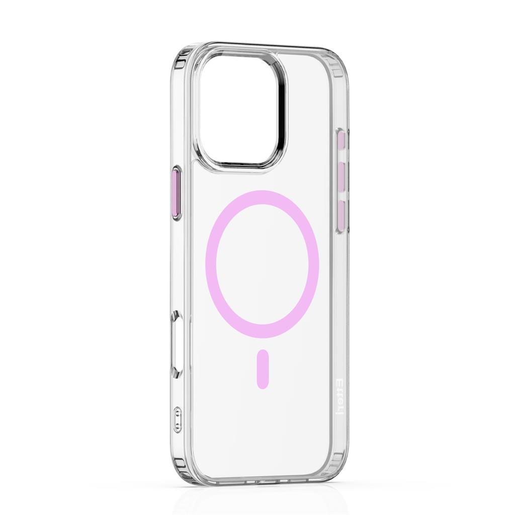 Apple iPhone 16 Pro Max Etteri Color magsafe hátlap tok (Rózsaszín) 0