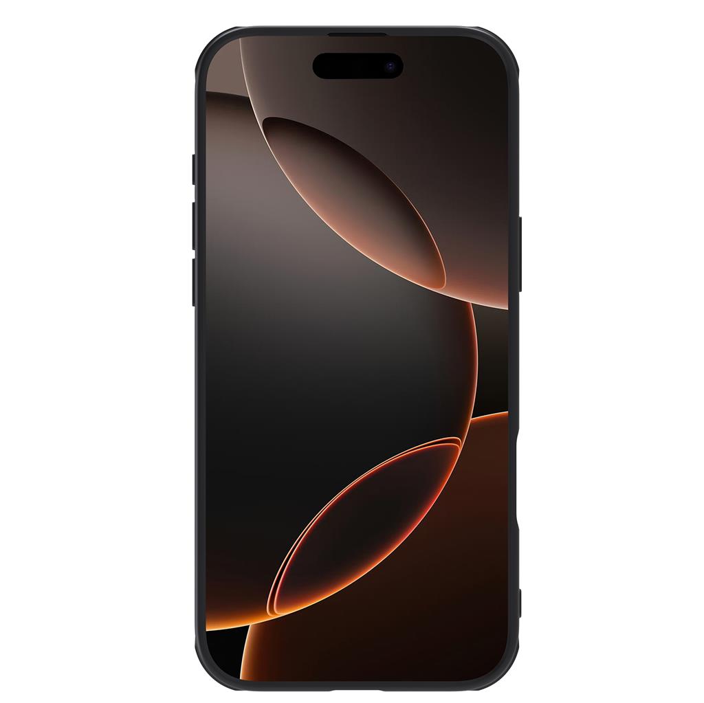 Apple iPhone 16 Pro Max Nillkin Camshield pro strapabíró hátlap tok (Fekete)