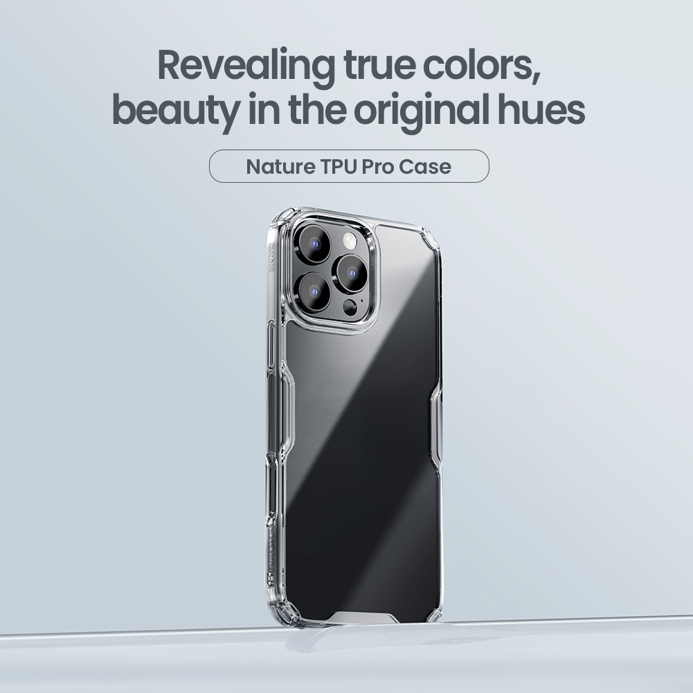 Apple iPhone 16 Pro Max Nillkin nature pro hátlap tok (Kék)