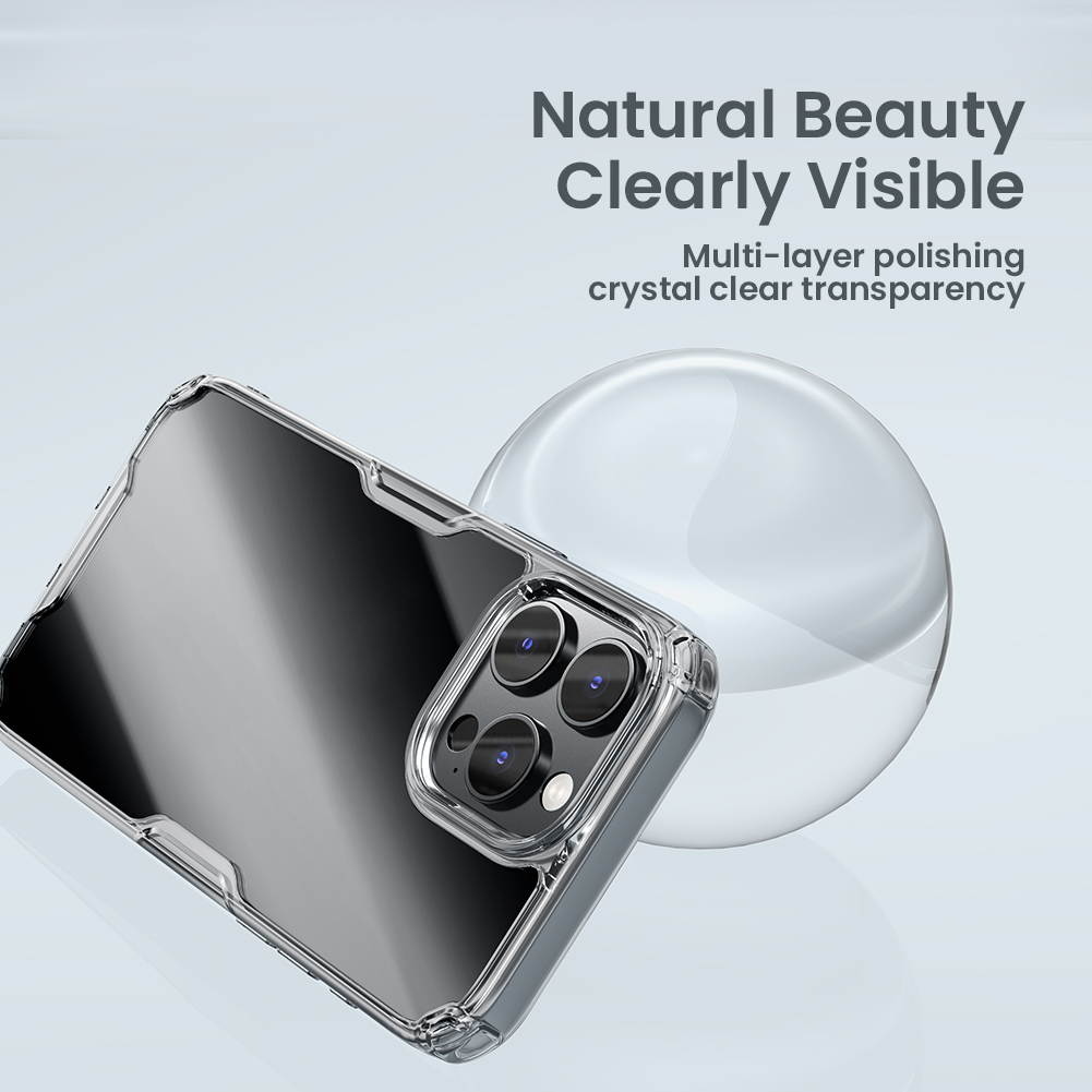 Apple iPhone 16 Pro Max Nillkin nature pro hátlap tok (Kék)