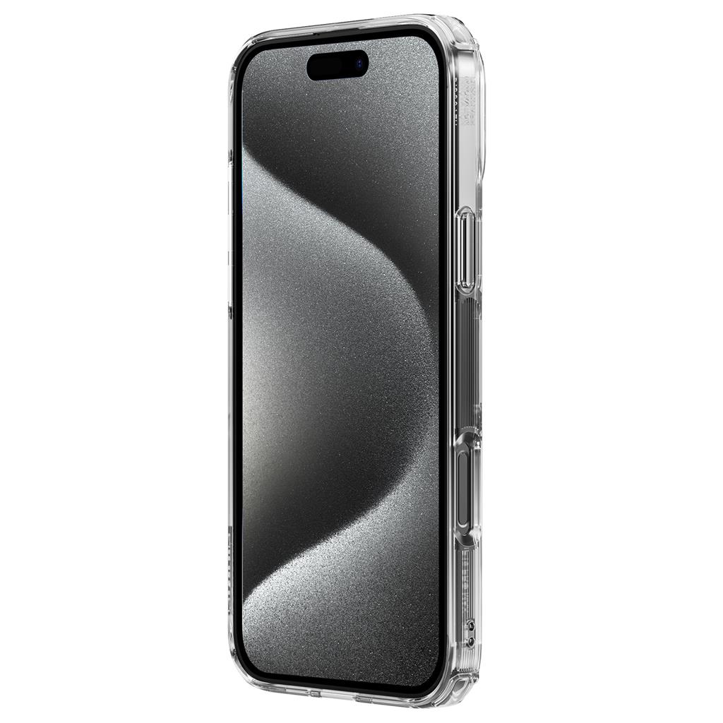 Apple iPhone 16 Pro Max Nillkin nature pro magsafe hátlap tok (Fehér)