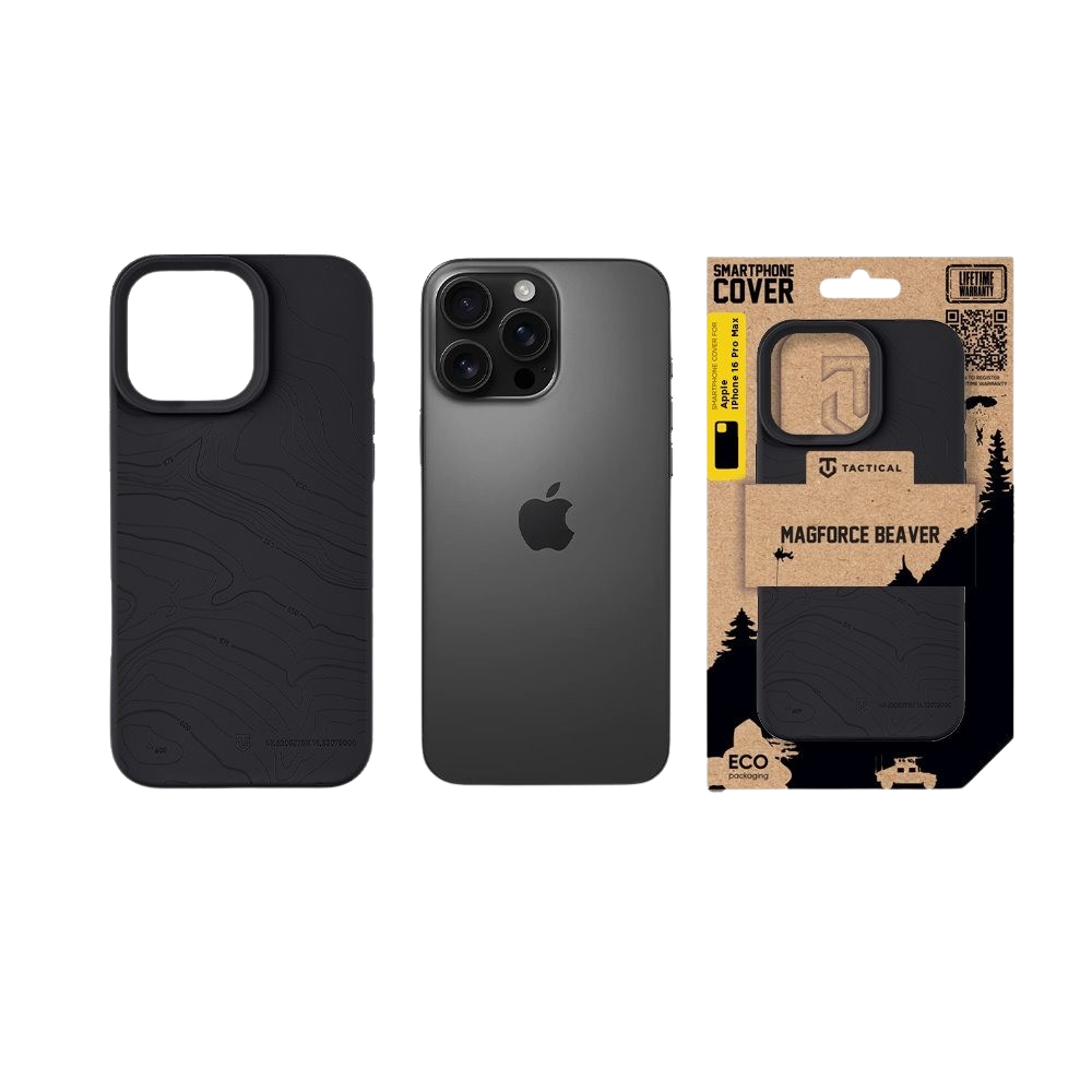 Apple iPhone 16 Pro Max Tactical MagForce Beaver tok (Szürke)