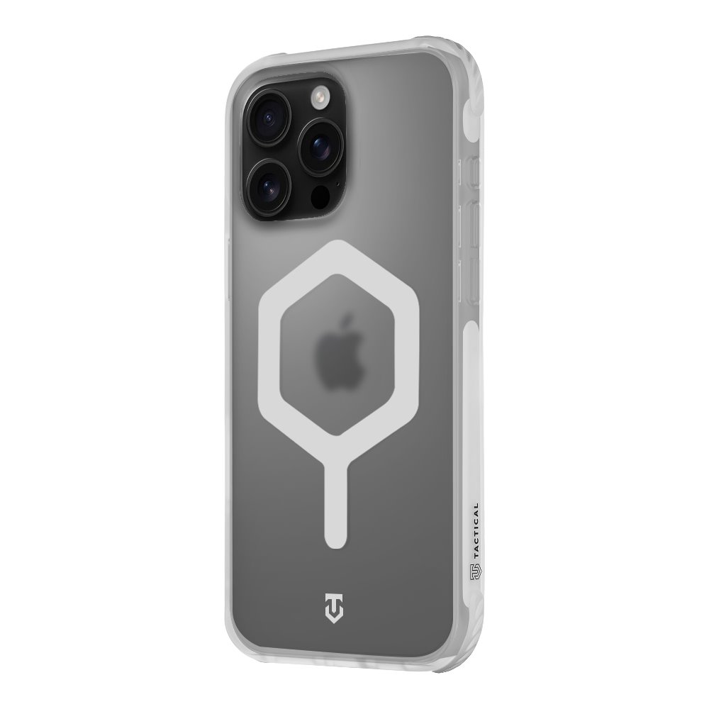 Apple iPhone 16 Pro Max Tactical MagForce Hexagon tok (Fehér)