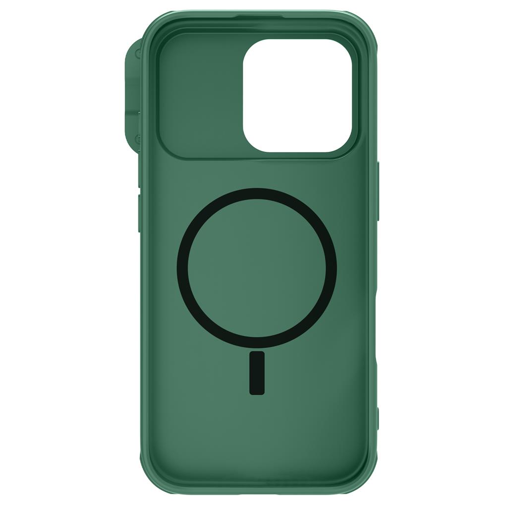 Apple iPhone 16 Pro Nillkin camshield pro magsafe hátlap tok (Zöld)