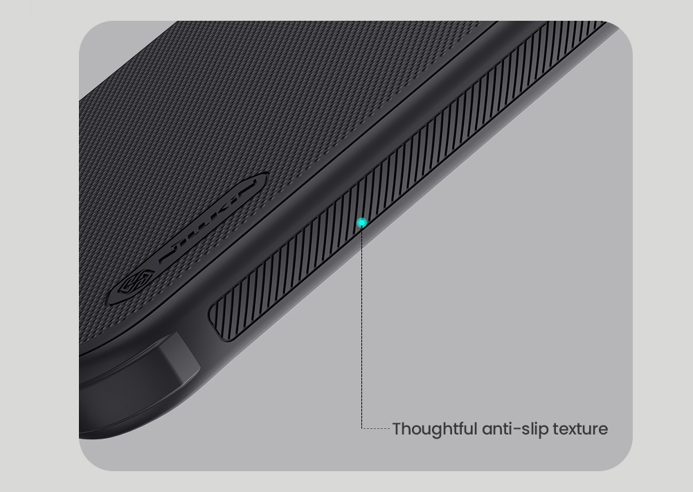 Apple iPhone 16 Pro Nillkin Super frosted shield pro strapabíró hátlap tok (Fekete)