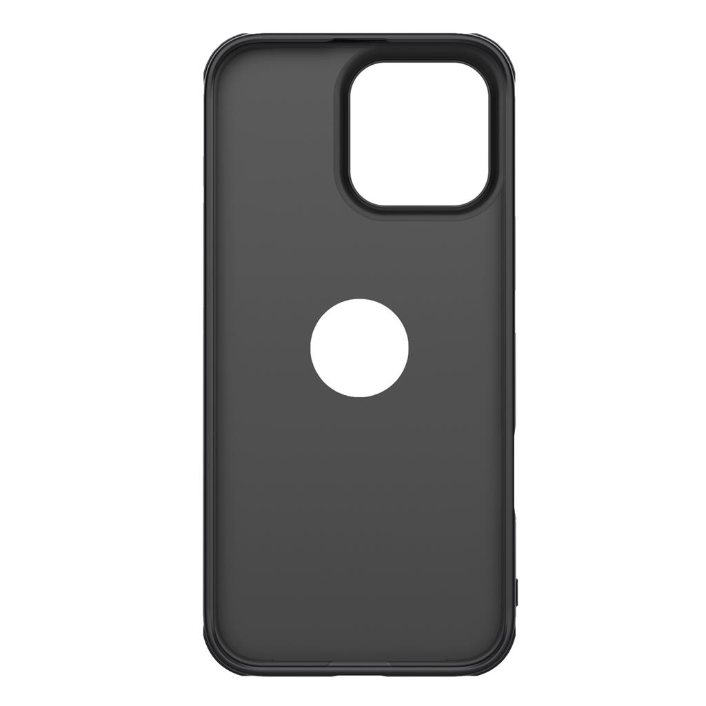 Apple iPhone 16 Pro Nillkin Super frosted shield pro strapabíró hátlap tok (Fekete)