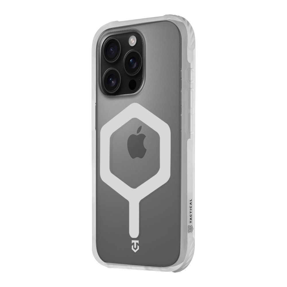 Apple iPhone 16 Pro Tactical MagForce Hexagon tok (Fehér)