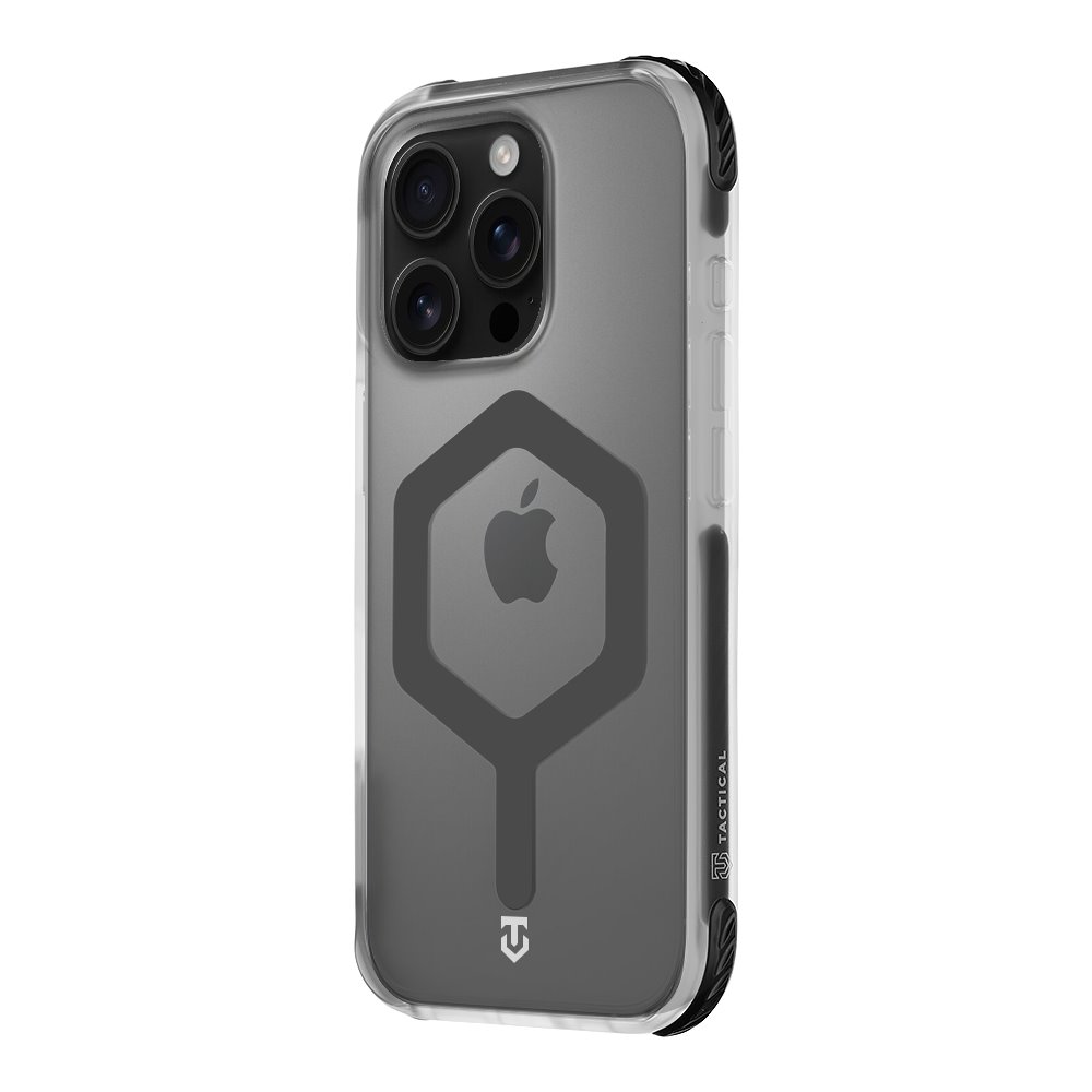 Apple iPhone 16 Pro Tactical MagForce Hexagon tok (Fekete)