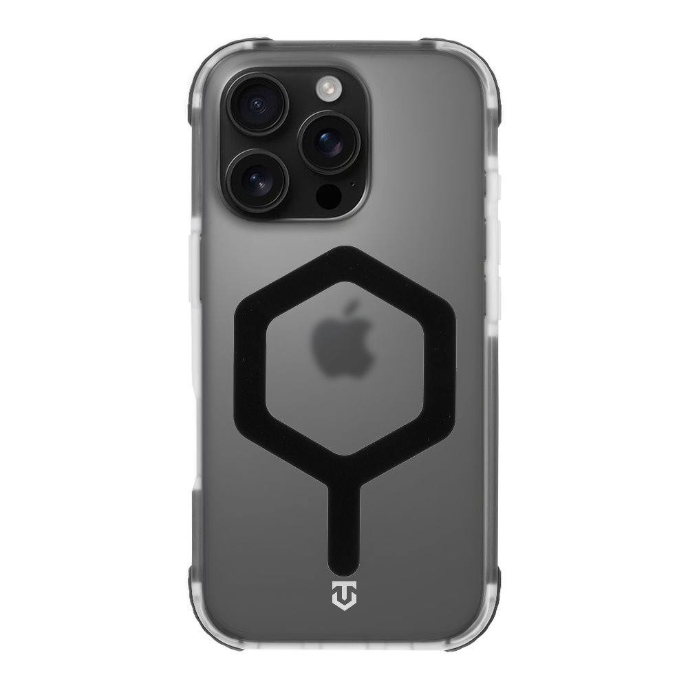 Apple iPhone 16 Pro Tactical MagForce Hexagon tok (Fekete)