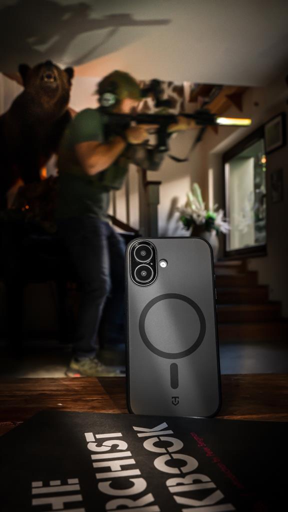 Apple iPhone 16 Pro Tactical MagForce Smooth Is Fast tok (Szürke)