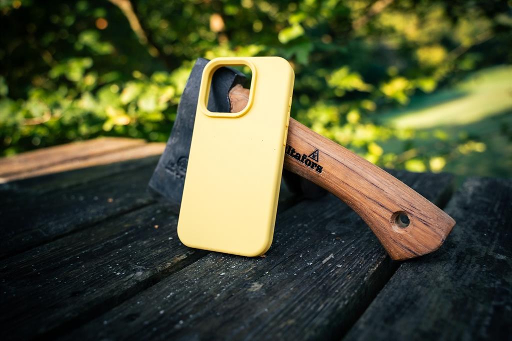 Apple iPhone 16 Pro Tactical MagForce Velvet Smoothie tok (Banánsárga)