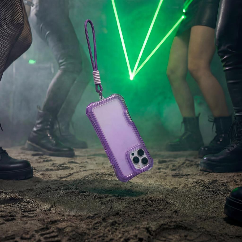 Apple iPhone 16 SafePop hátlap tok (Lila)
