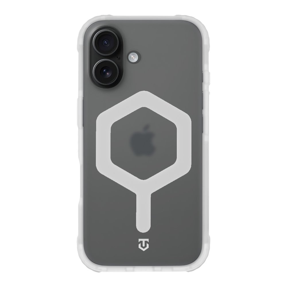 Apple iPhone 16 Tactical MagForce Hexagon tok (Fehér)