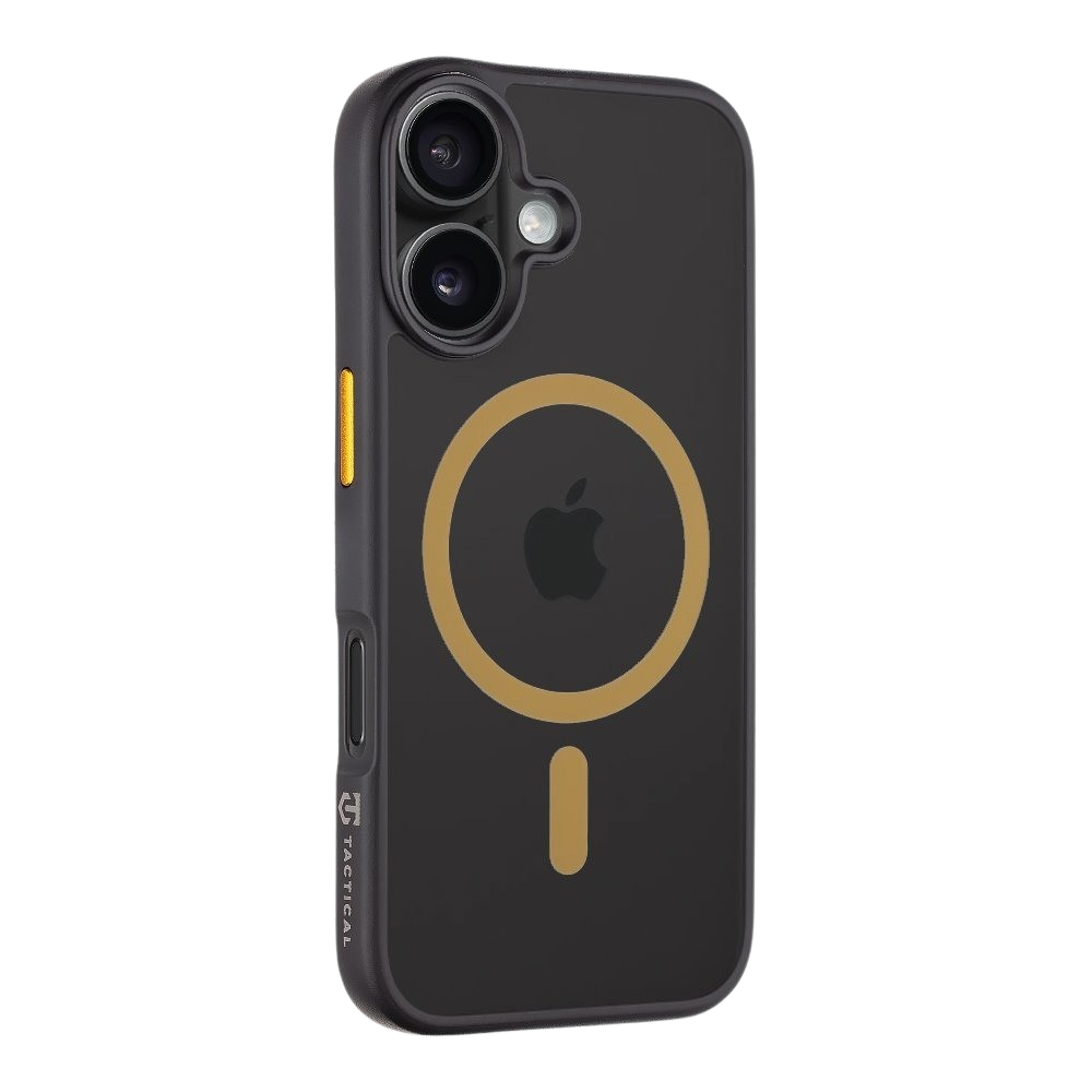 Apple iPhone 16 Tactical MagForce Hyperstealth 2.0 hátlap tok (Fekete - Sárga)