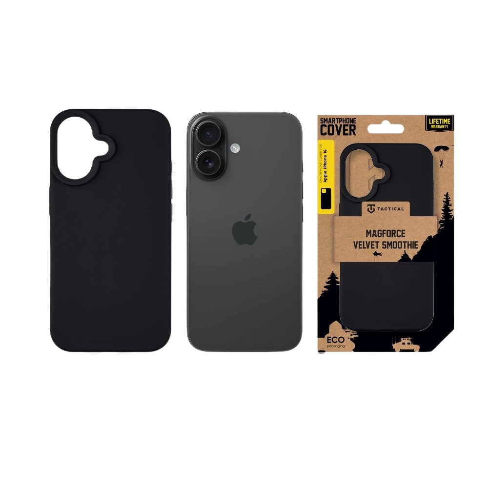 Apple iPhone 16 Tactical MagForce Velvet Smoothie tok (Szürke)