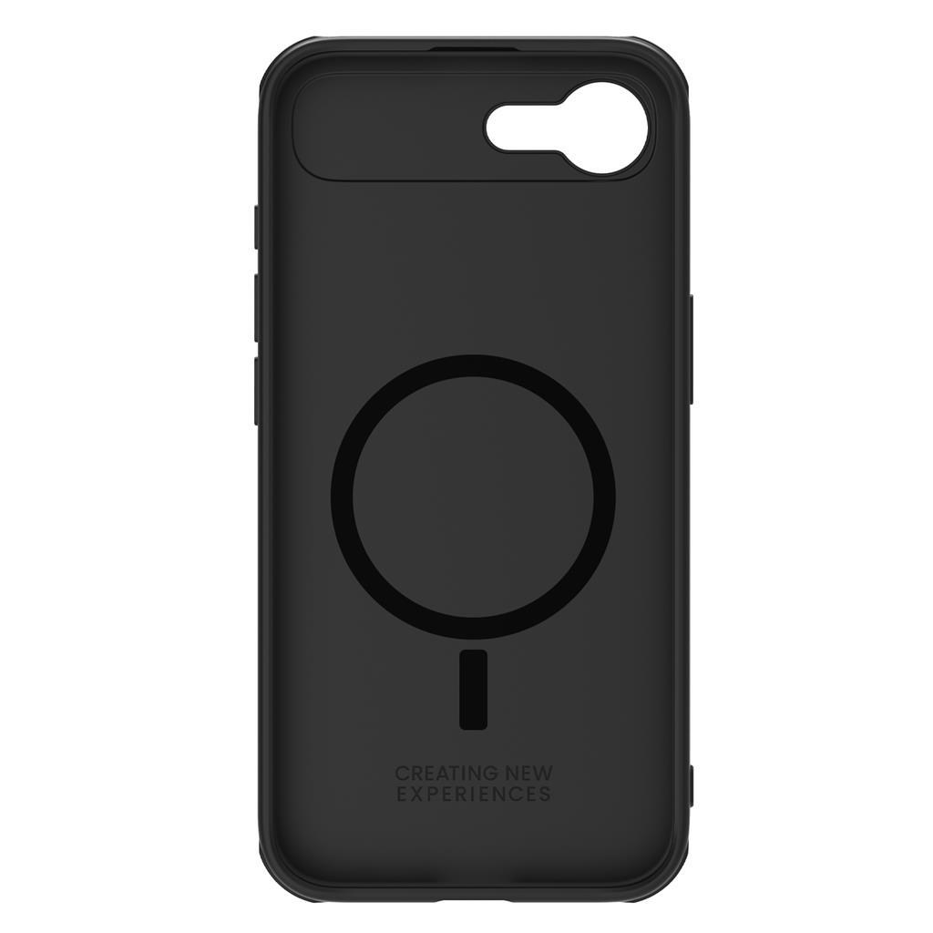 Apple iPhone 16e Nillkin camshield armor hátlap tok (Fekete)