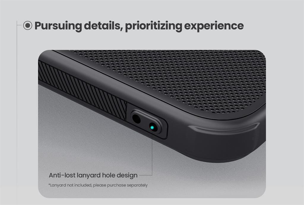 Apple iPhone 16e Nillkin Lenswing magsafe hátlap tok (Fekete)