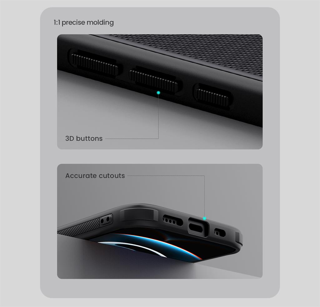 Apple iPhone 16e Nillkin Lenswing magsafe hátlap tok (Fekete)