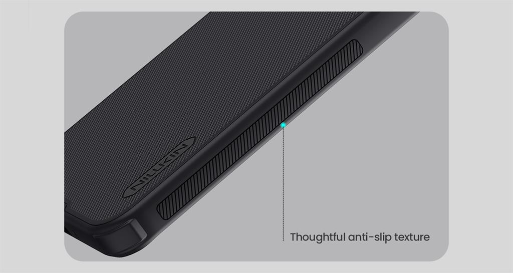 Apple iPhone 16e Nillkin Frosted Shield Pro magsafe hátlap tok (Fekete)