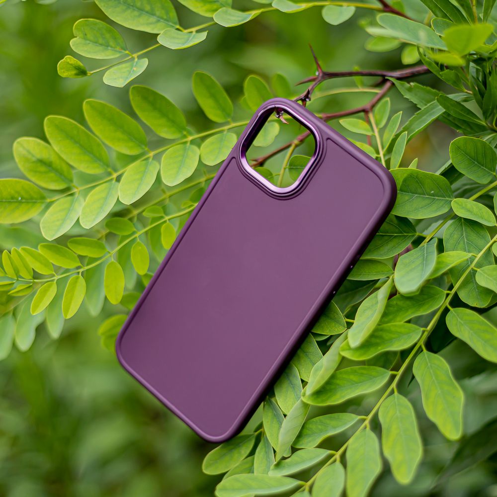 Apple iPhone 16e Satin hátlap tok (Burgundi)