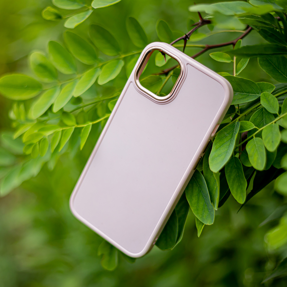 Apple iPhone 16e Satin hátlap tok (Rózsaszín)