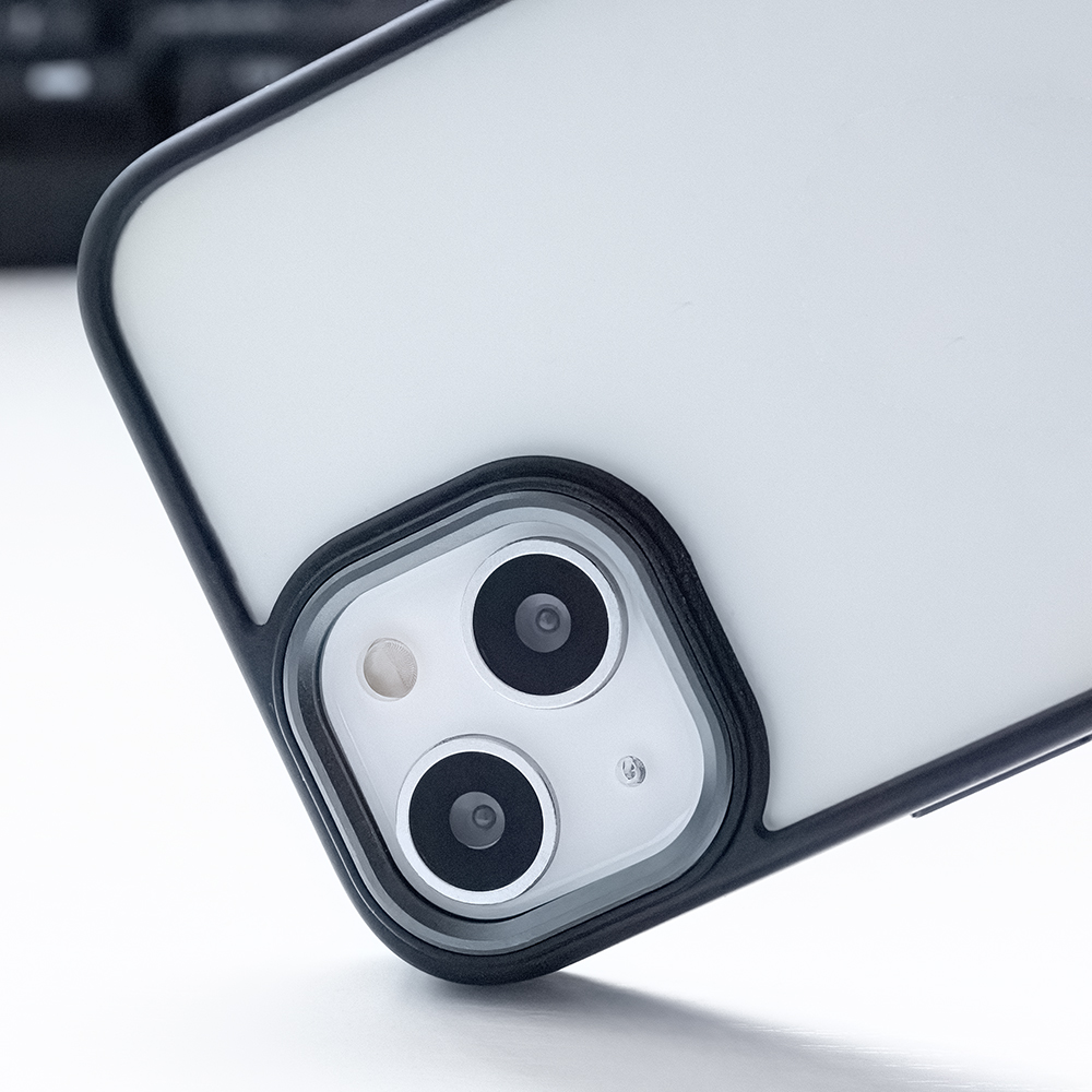 Apple iPhone 16e Satin matt hátlap tok (Fekete)