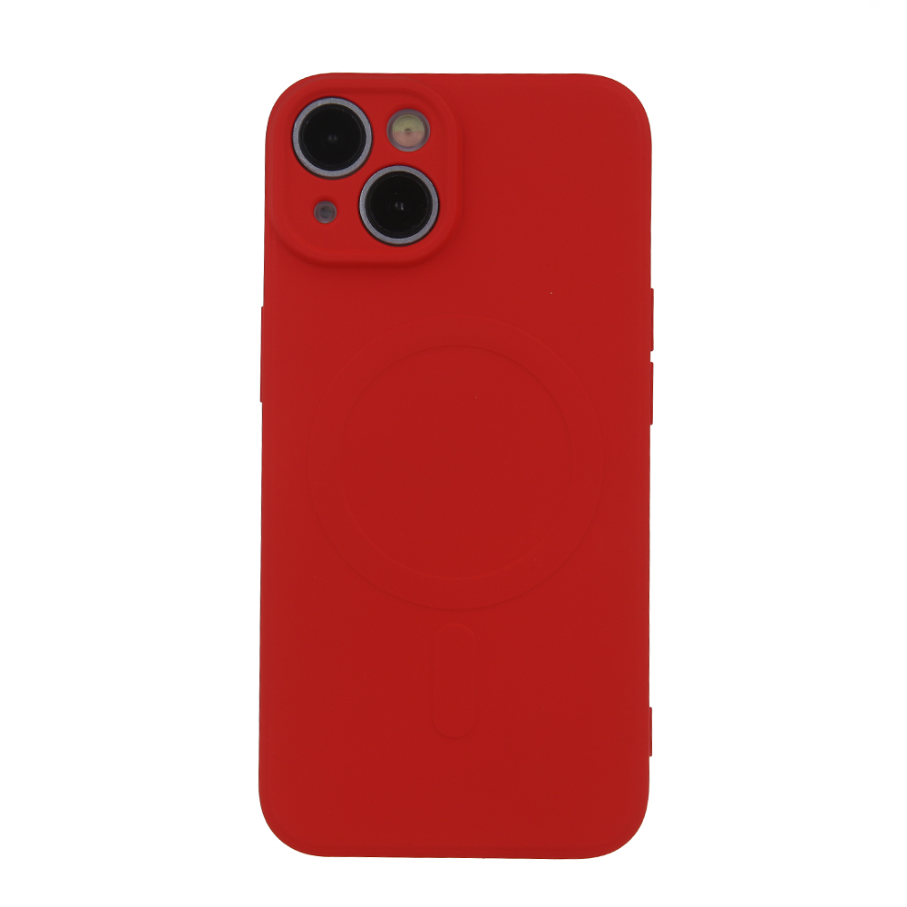 Apple iPhone 16e Simple color magsafe hátlap tok (Piros)