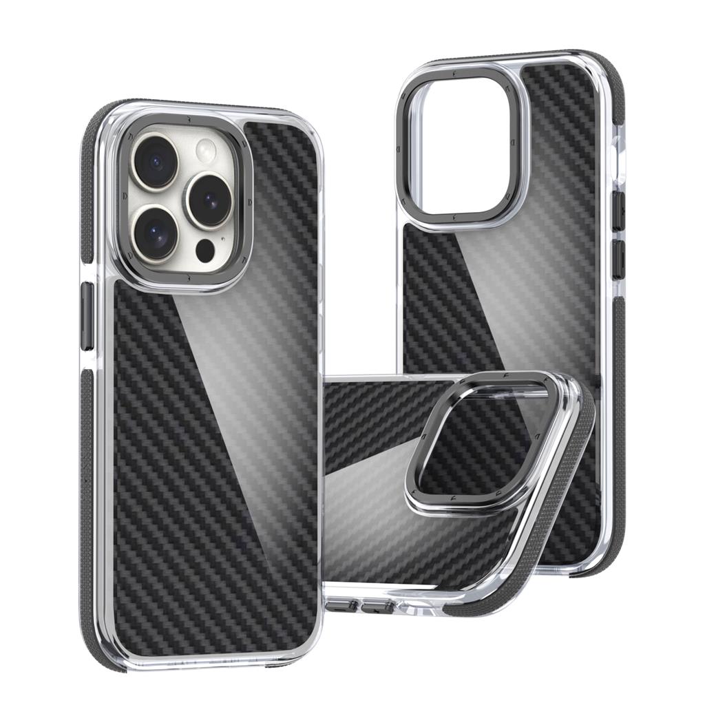 Apple iPhone 16e TOKO Combat X Mode hátlap tok (Fekete)