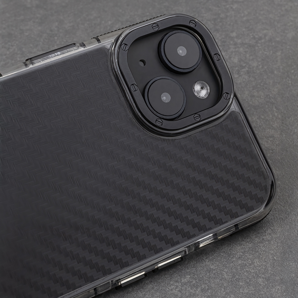 Apple iPhone 16e TOKO Combat X Mode hátlap tok (Fekete)