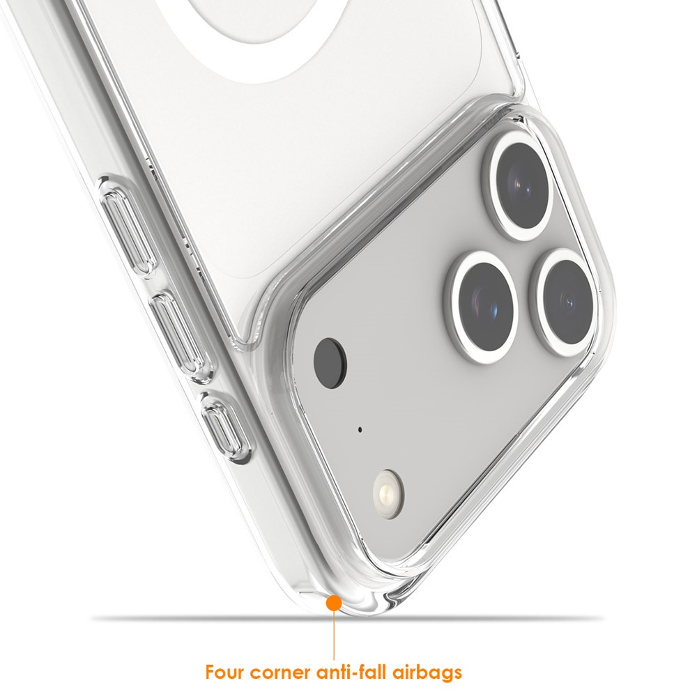 Apple iPhone 17 2 mm vékony szilikon hátlap tok (Átlátszó)