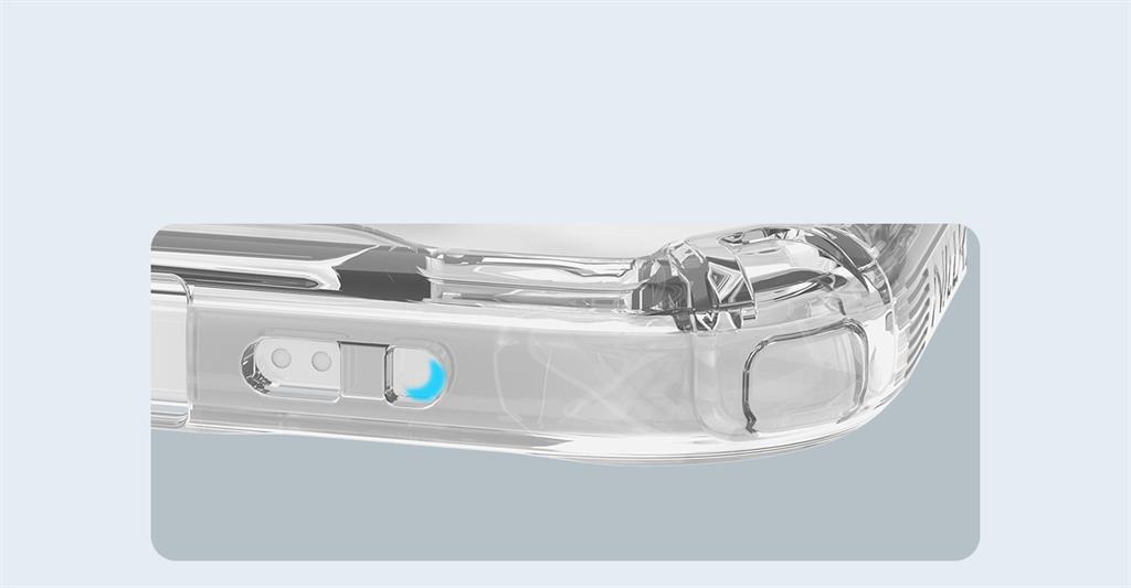 Apple iPhone 17 Air Nillkin Camshield S magsafe hátlap tok (Fehér)