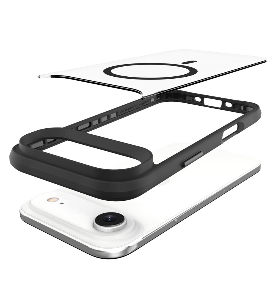 Apple iPhone 17 Air TOKO Taurustar magsafe hátlap tok (Fekete)