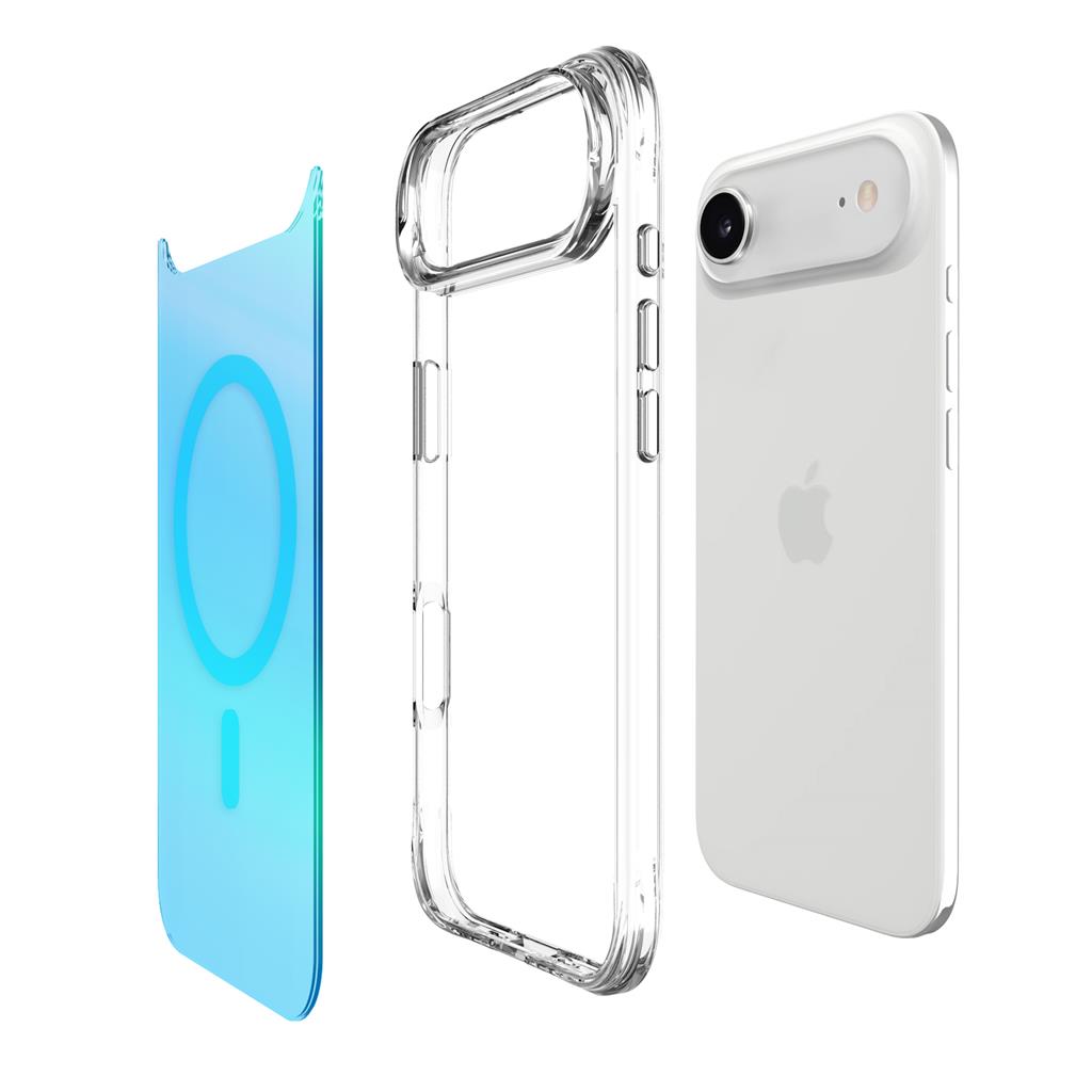 Apple iPhone 17 Air TOKO Triangle magsafe hátlap tok (Kék)