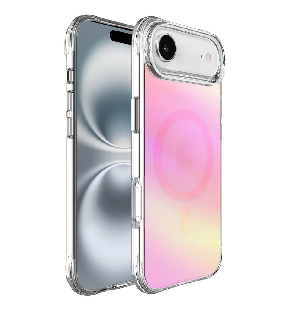 Apple iPhone 17 Air TOKO Triangle magsafe hátlap tok (Rózsaszín)