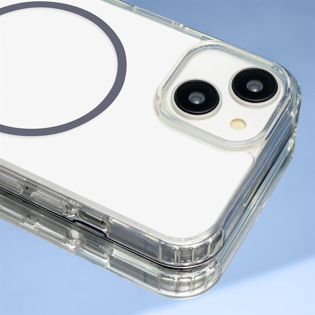 Apple iPhone 17 Anti Shock Thin MagSafe hátlap tok (Szürke)