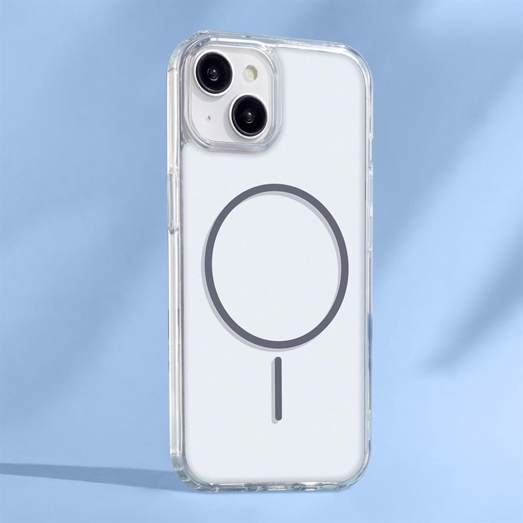 Apple iPhone 17 Anti Shock Thin MagSafe hátlap tok (Szürke)