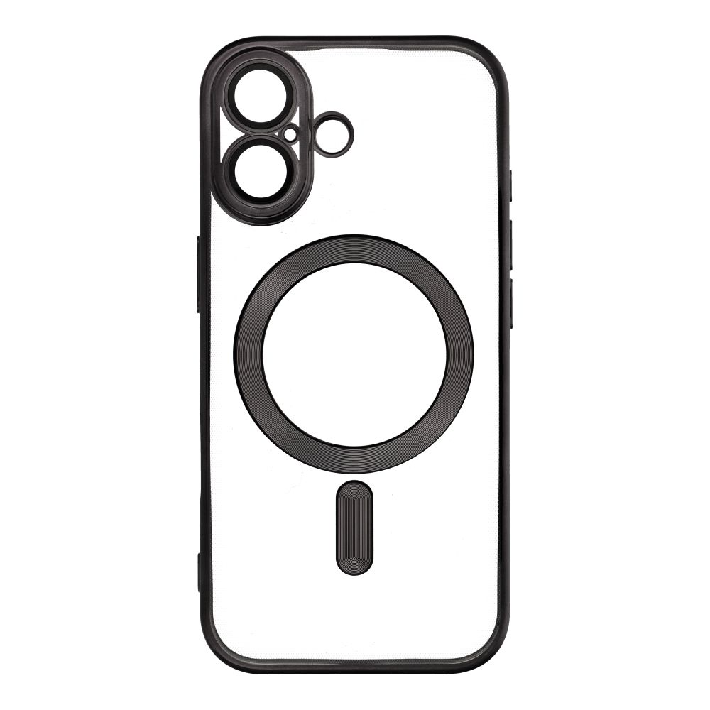 Apple iPhone 17 electro mag magsafe hátlap tok (Fekete)