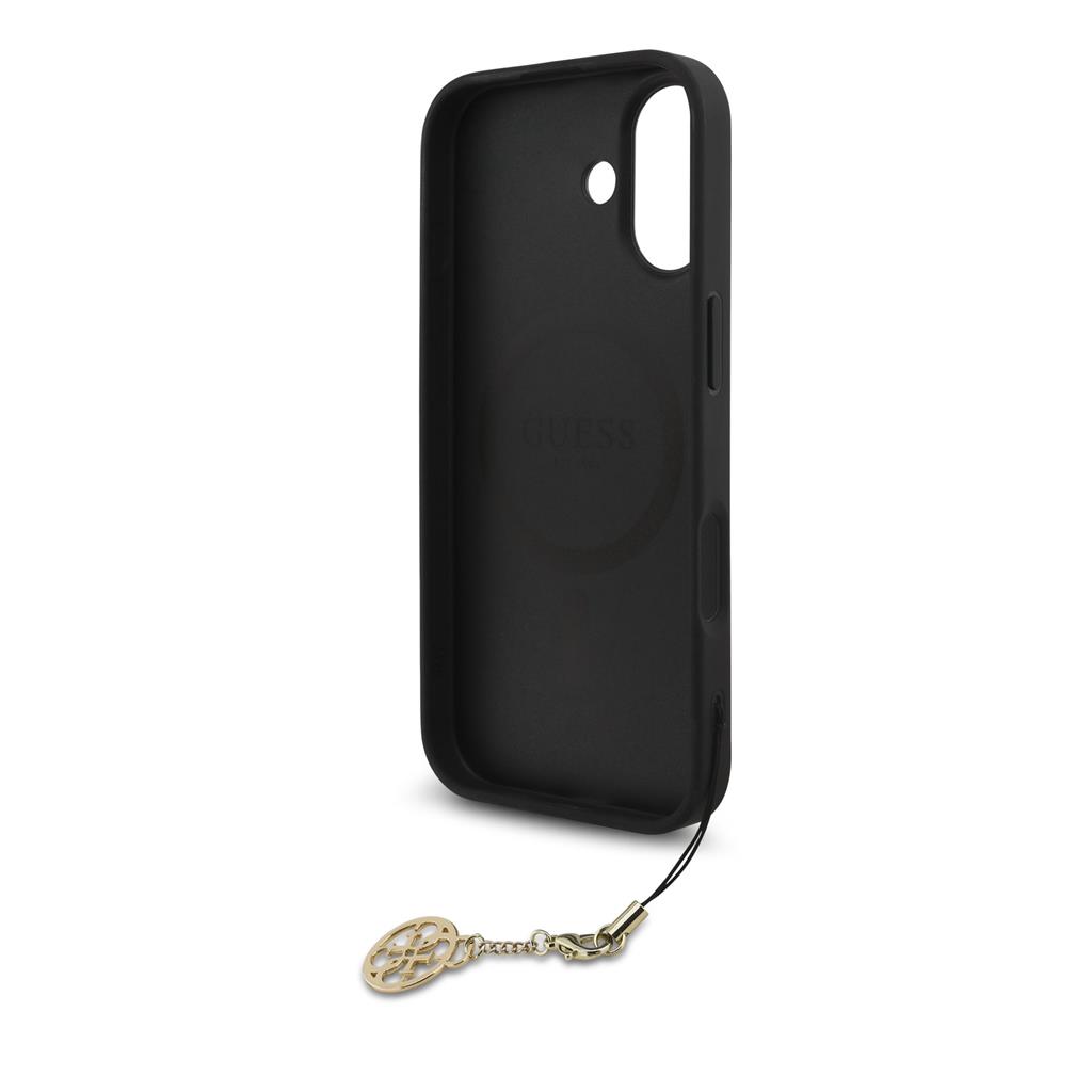 Apple iPhone 17 Guess 4G Charm tok (Szürke) - GUHMP17SGF4GCK