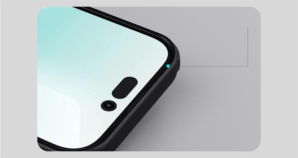 Apple iPhone 17 Nillkin Lenswing magsafe hátlap tok (Fekete)