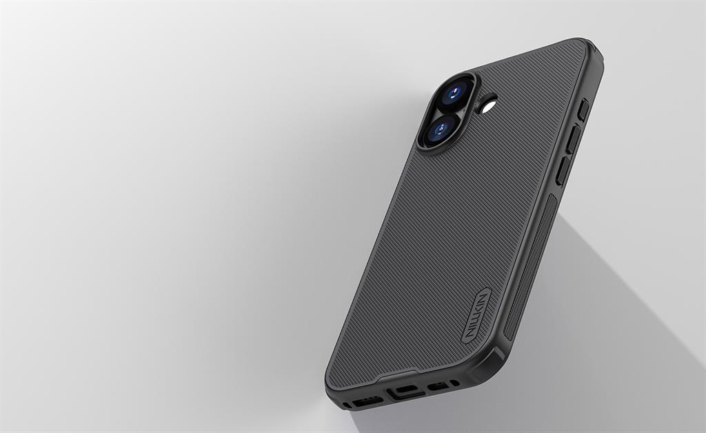 Apple iPhone 17 Nillkin Lenswing magsafe hátlap tok (Fekete)