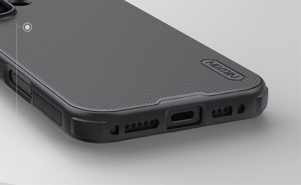 Apple iPhone 17 Nillkin Lenswing magsafe hátlap tok (Fekete)