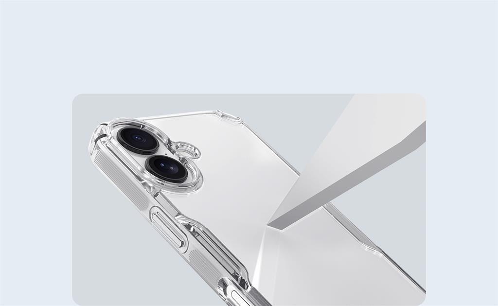 Apple iPhone 17 Nillkin nature pro hátlap tok (Fekete)