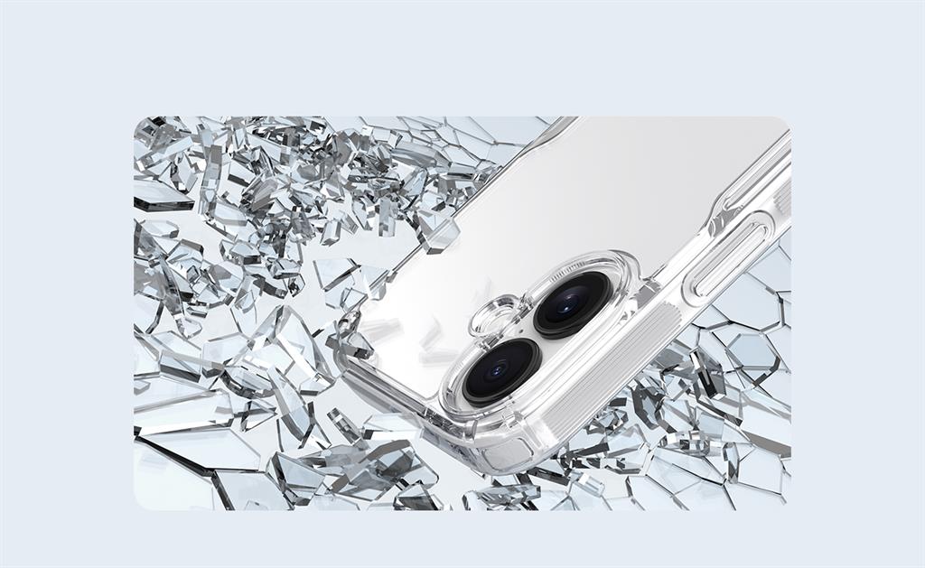 Apple iPhone 17 Nillkin nature pro hátlap tok (Fekete)