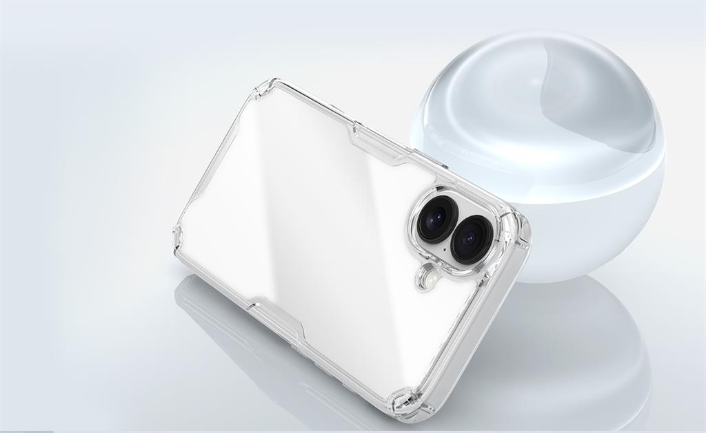 Apple iPhone 17 Nillkin nature pro hátlap tok (Fekete)