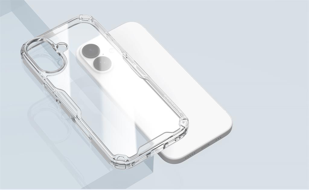 Apple iPhone 17 Nillkin nature pro hátlap tok (Fekete)