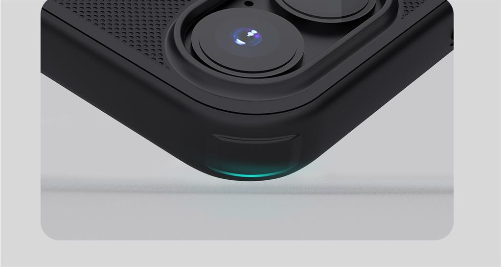 Apple iPhone 17 Nillkin nature pro magsafe hátlap tok (Fekete)