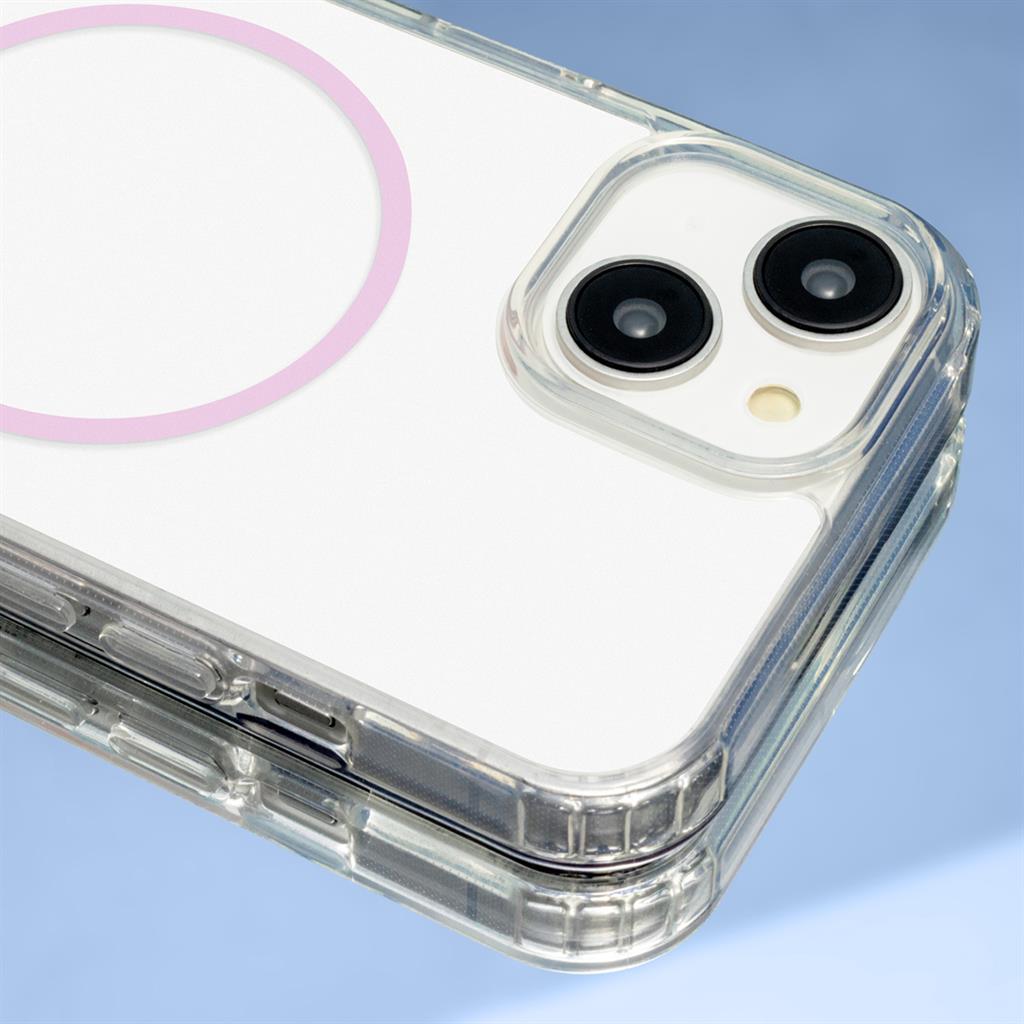 Apple iPhone 17 Pro Anti Shock Thin MagSafe hátlap tok (Rózsaszín)