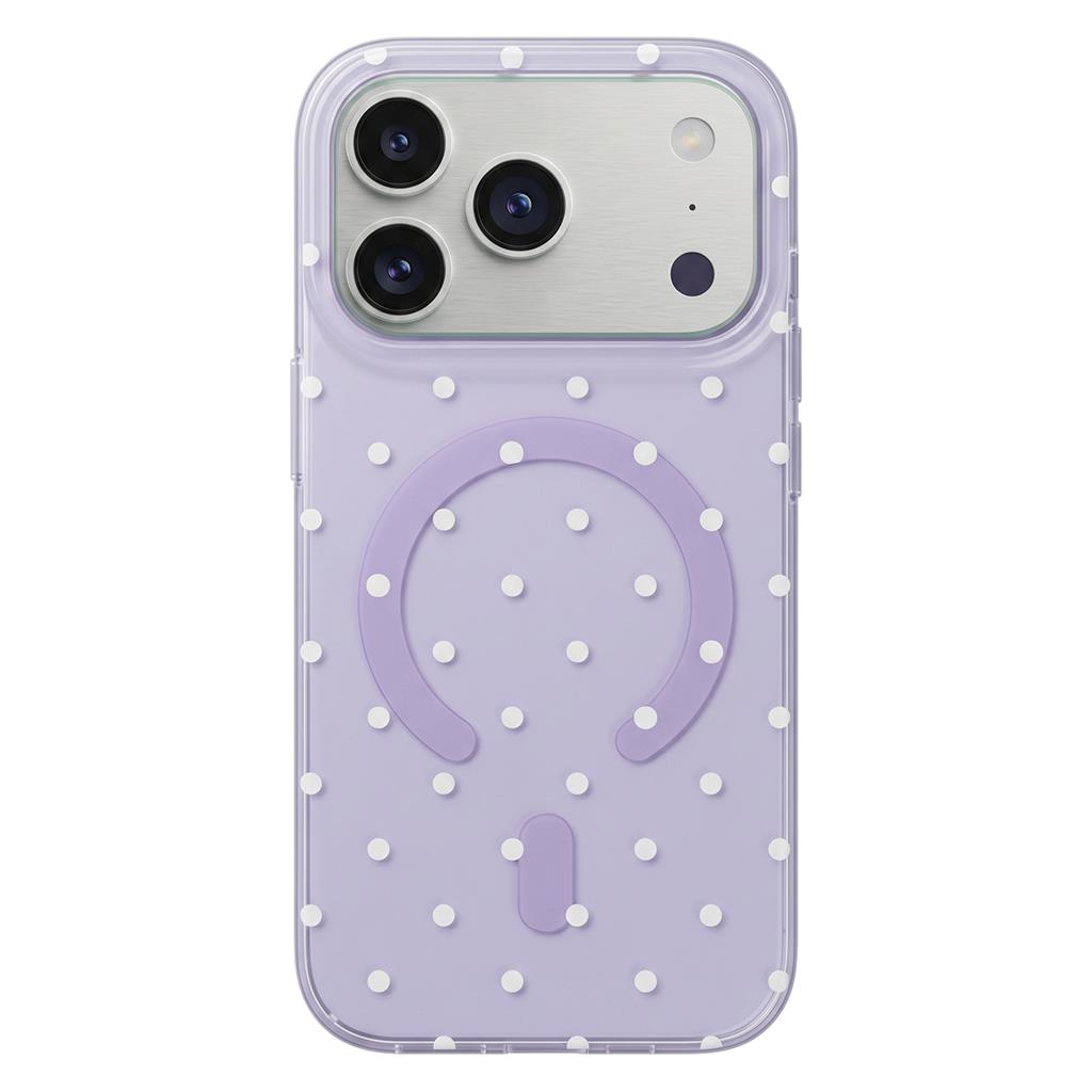 Apple iPhone 17 Pro / Apple iPhone 18 Pro Bubble Dots MagSafe hátlap tok (Lila)
